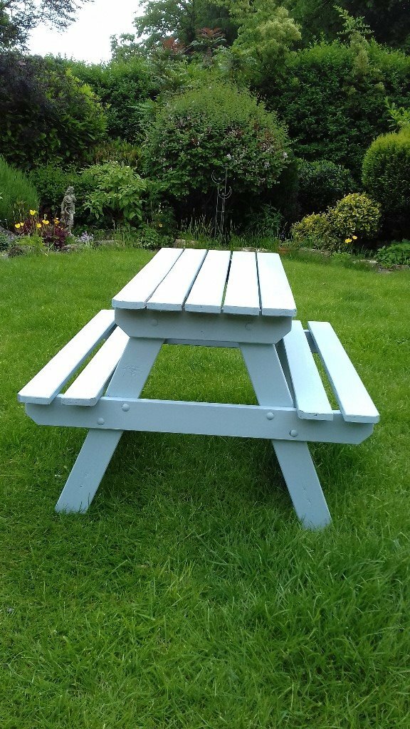 children's table & bench set